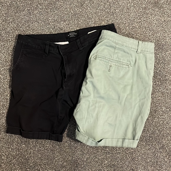 Men’s Shorts ( black and sage green ) - Picture 4 of 4